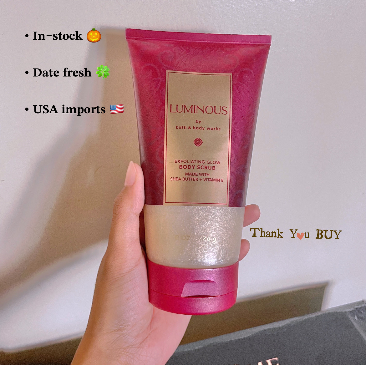 B&B Luminous Fragrance Body Scrub