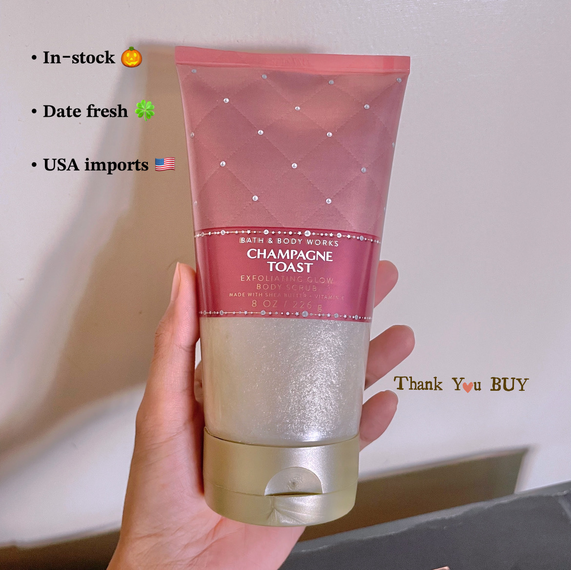 B&B Champagne Toast Body Scrub 