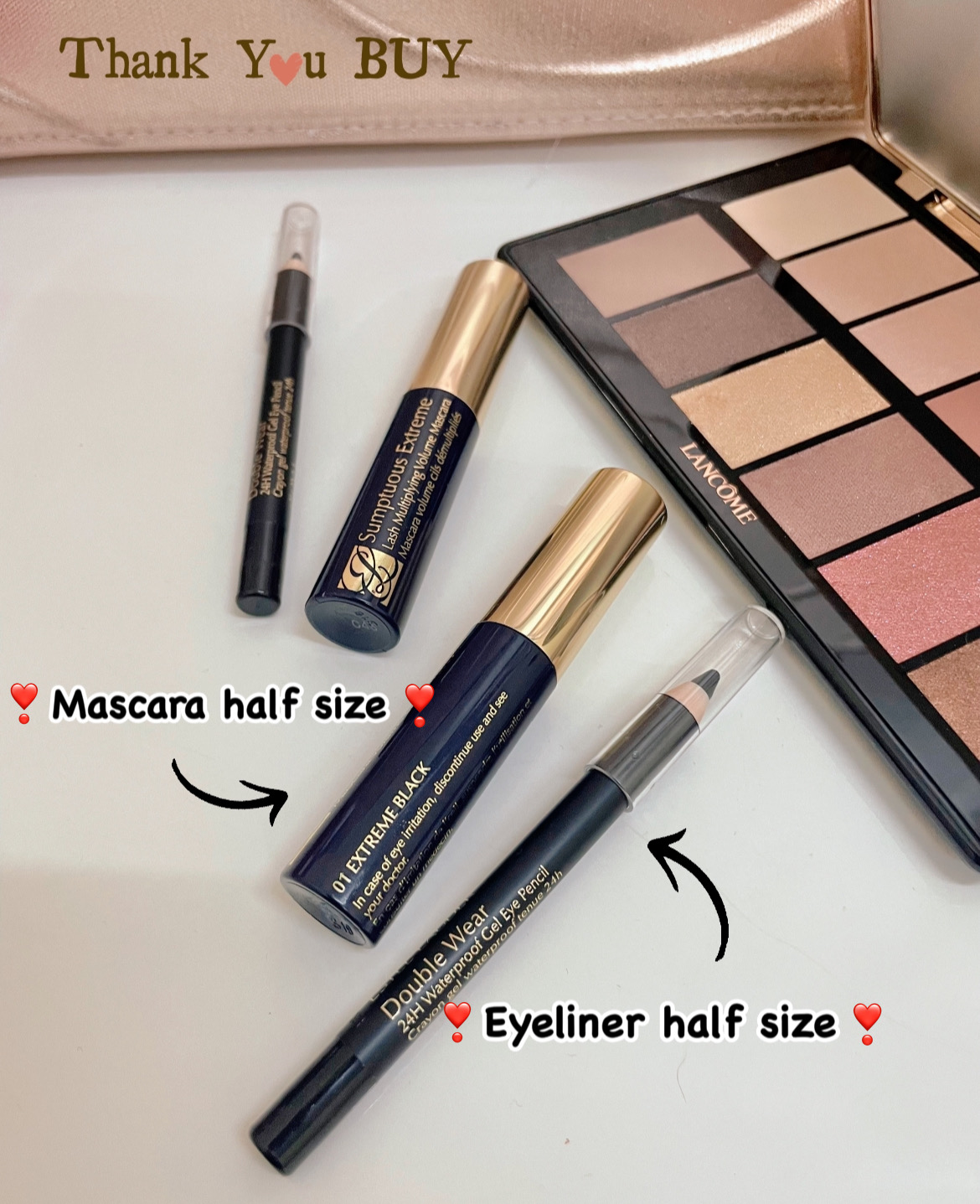 Mascara & Double Wear Eye Pencil 