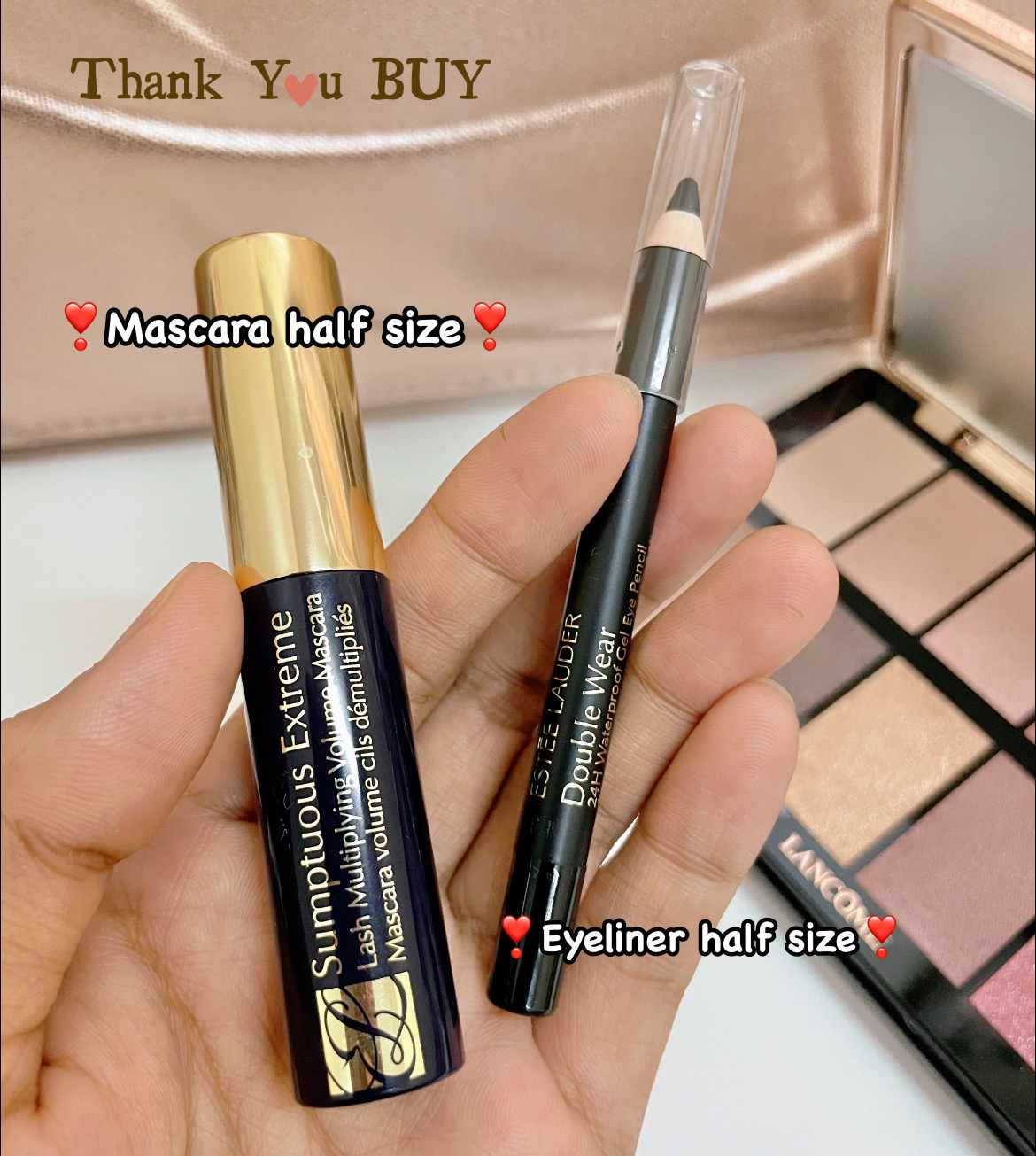 Mascara & Double Wear Eye Pencil 