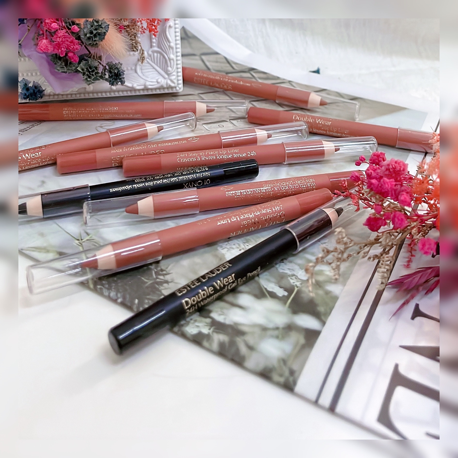 Mascara & Double Wear Eye Pencil 