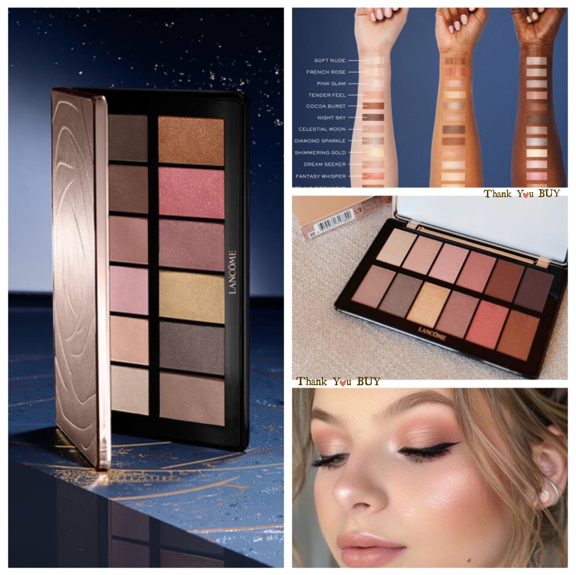 Lancôme Rose Gold Eye Shadow Palette 