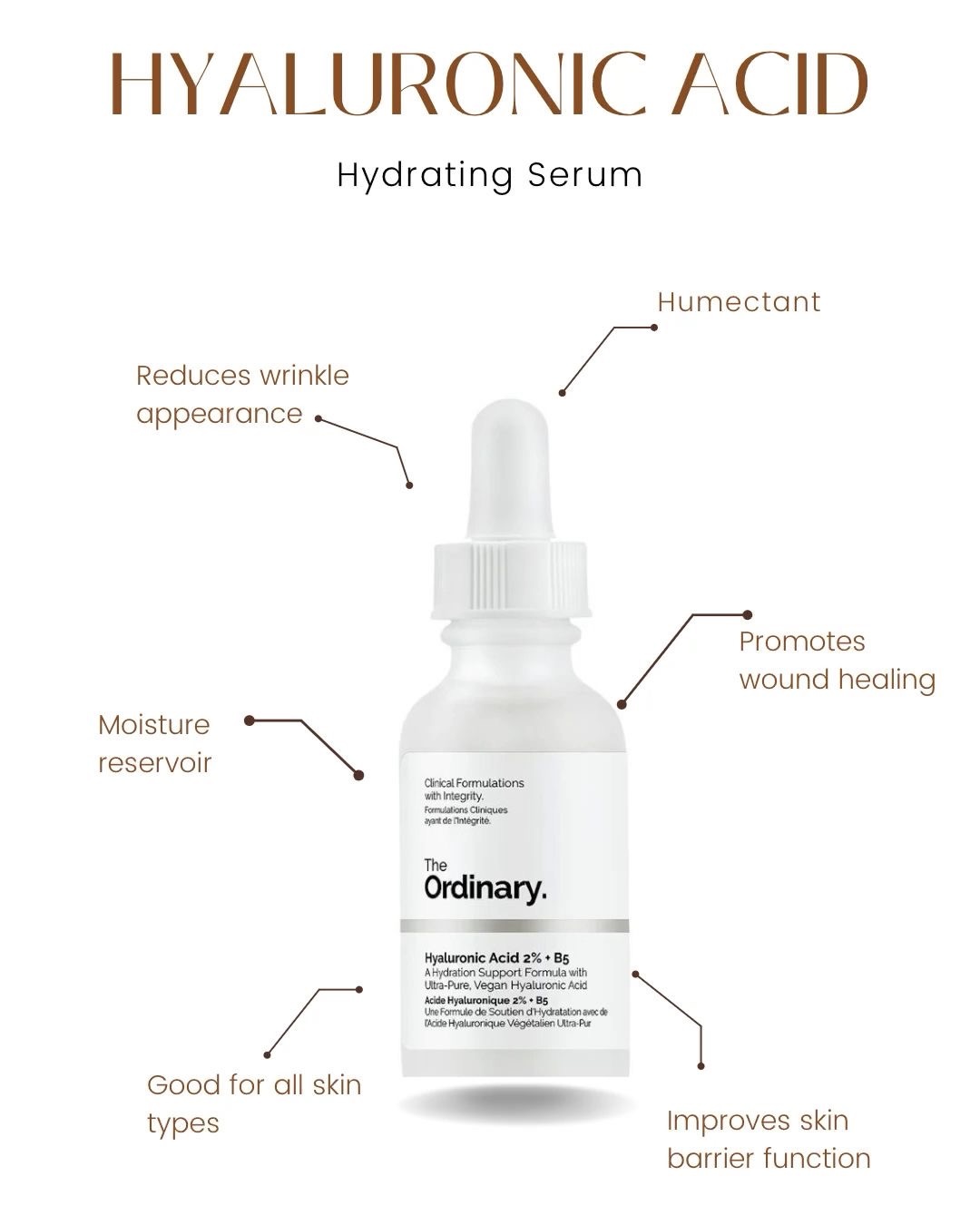 Hyaluronic Acid 2% + B5 (with Ceramides) Serum 
