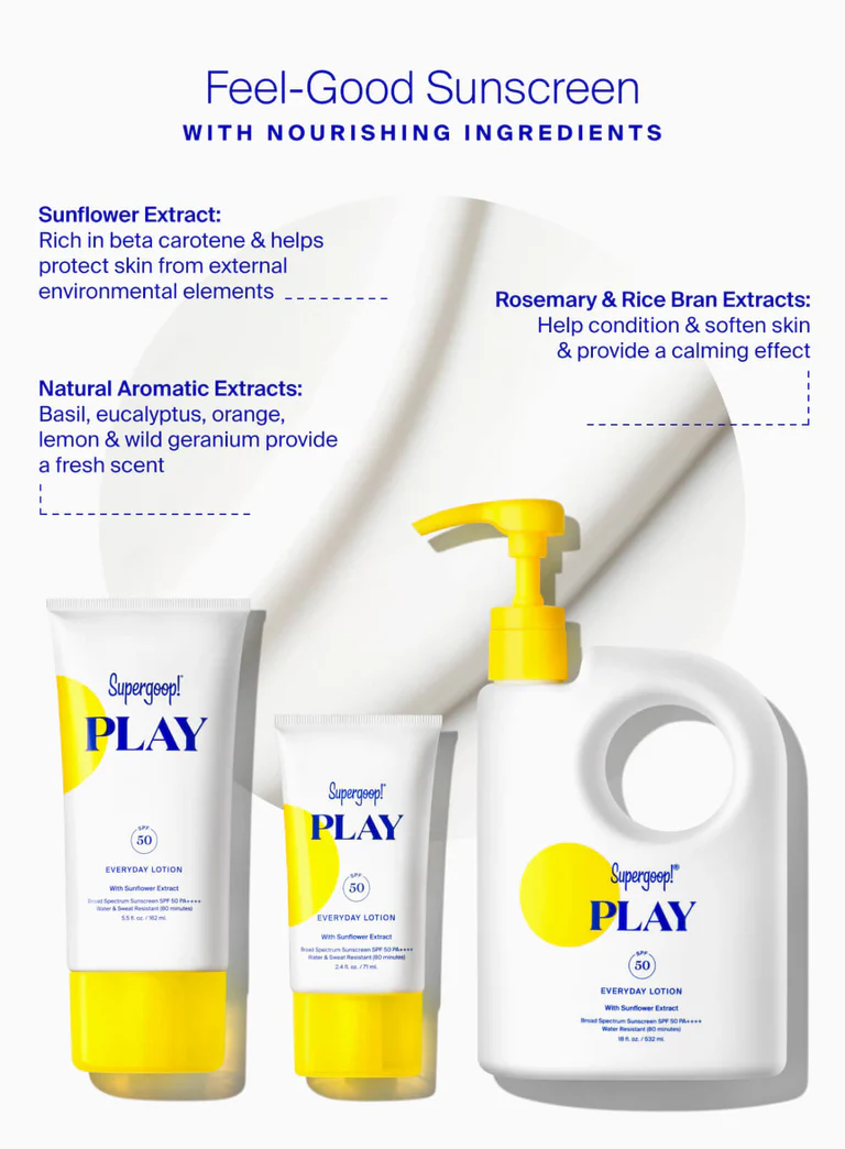 Supergoop! PLAY Everyday Lotion SPF 50 