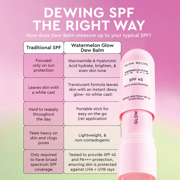 Glow Recipe SPF 45 Sunscreen Serum Stick  