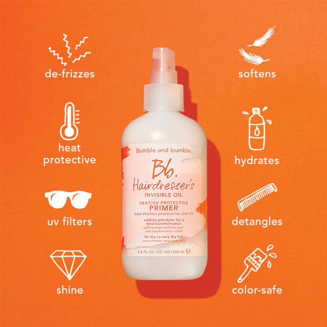 Invisible Oil Heat Protectant Primer