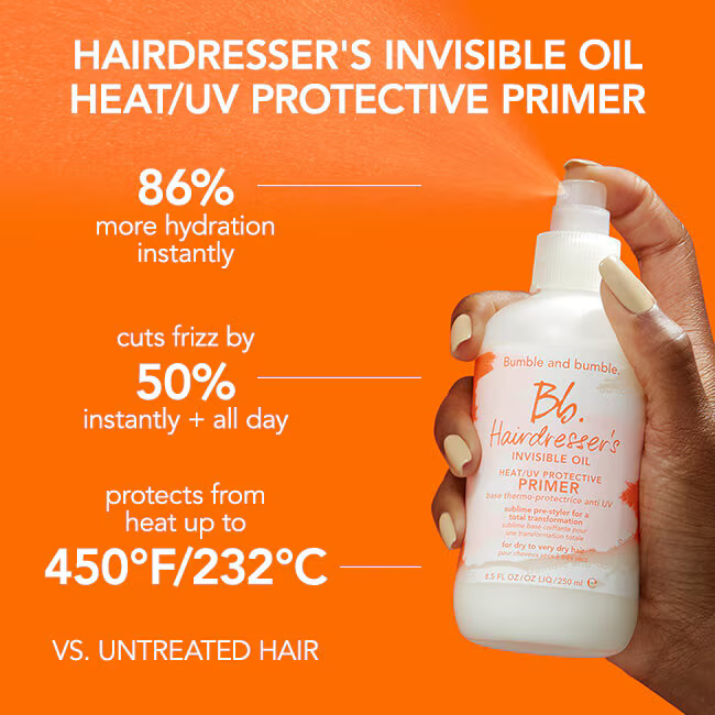 Invisible Oil Heat Protectant Primer