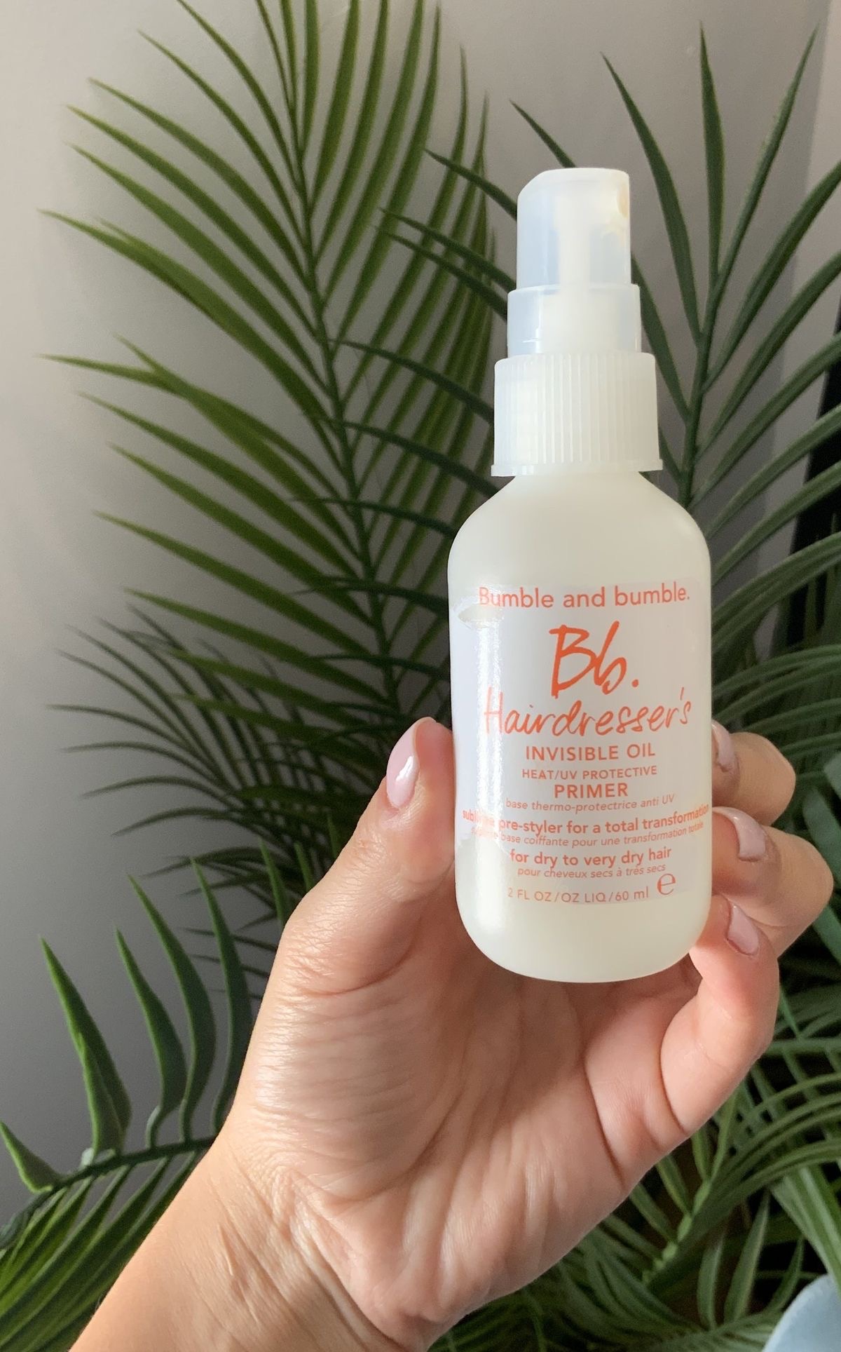 Invisible Oil Heat Protectant Primer