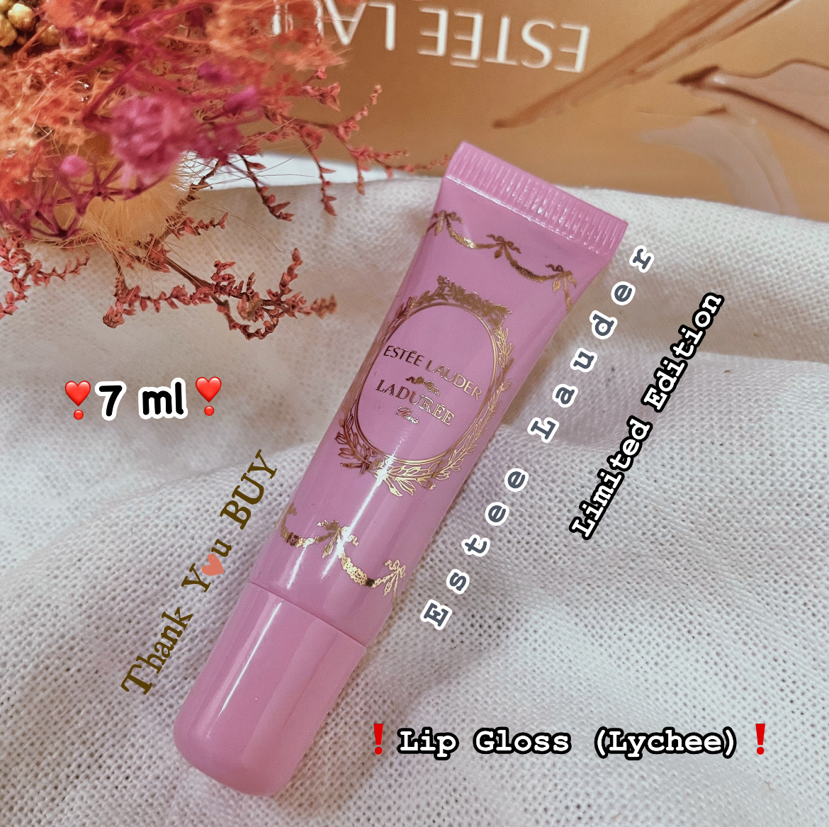 Estée Lauder x Laduree  Limited Edition Lip Gloss (Lychee)