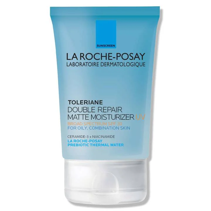Toleriane Double Repair Matte Face Moisturizer SPF 30 for Oily Skin 100ml
