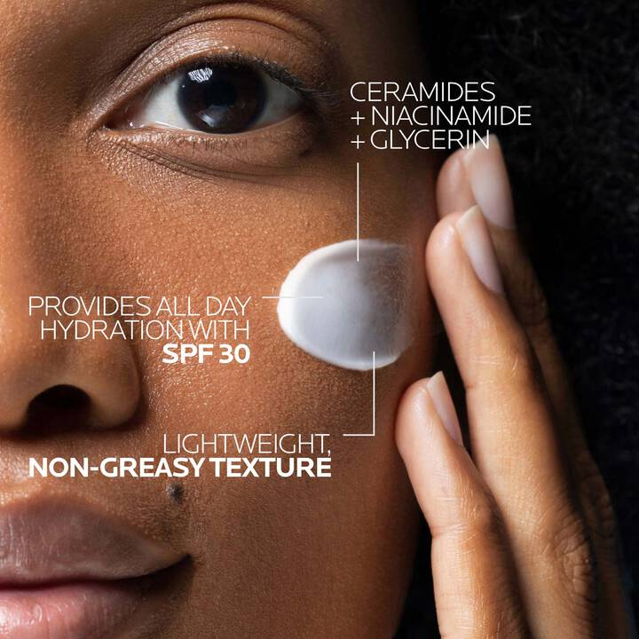 Toleriane Double Repair Matte Face Moisturizer SPF 30 for Oily Skin 100ml