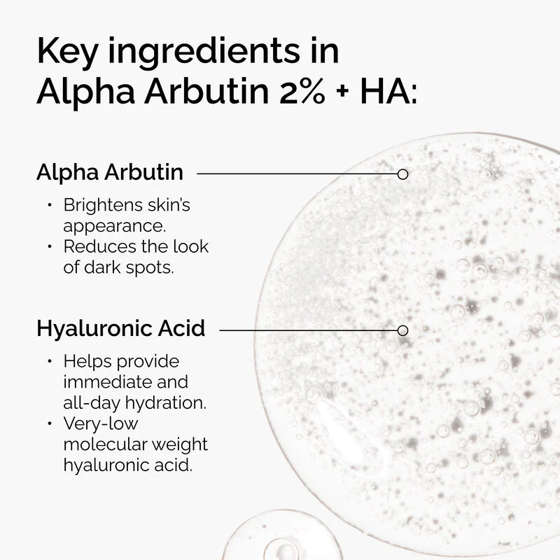 Alpha Arbutin 2% + HA 30ml