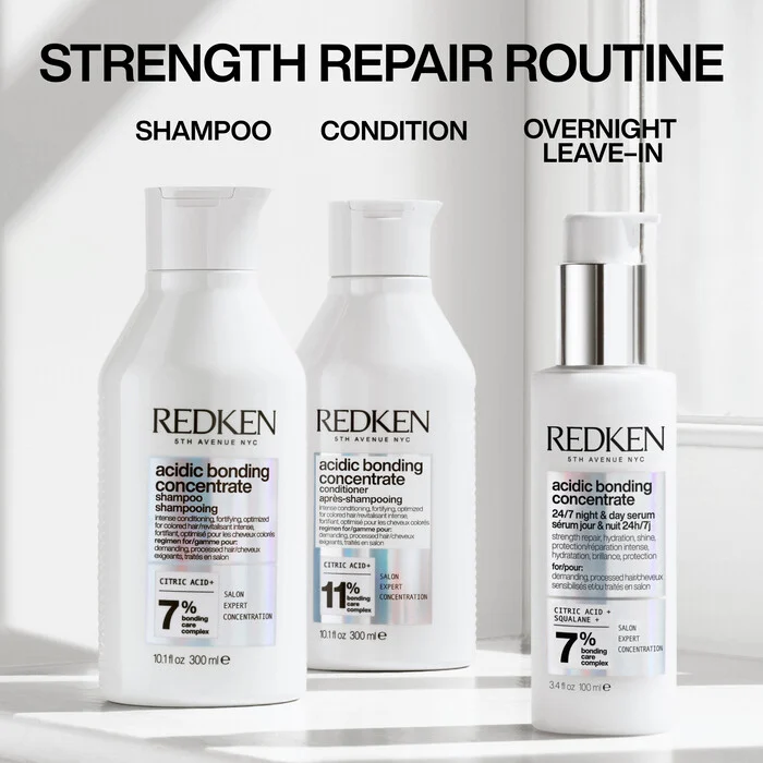 Acidic Bonding Concentrate 24/7 Night & Day Serum for Hair Repair 30ml