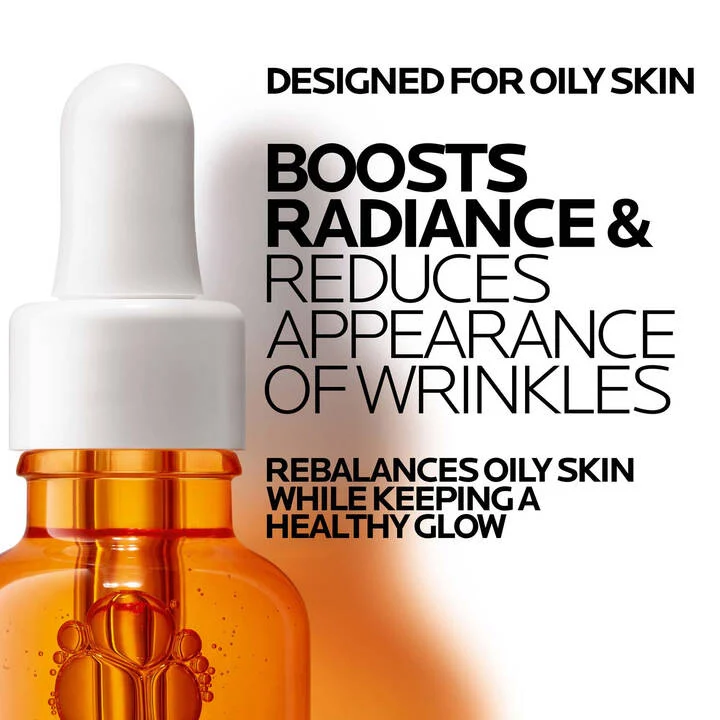 Vitamin C12 Oil Control Serum For Oily Skin Dermatological Anti-Aging 12% Vitamin C Serum For Oily Skin 30ml