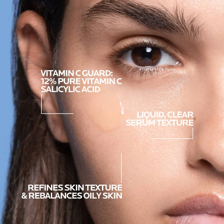 Vitamin C12 Oil Control Serum For Oily Skin Dermatological Anti-Aging 12% Vitamin C Serum For Oily Skin 30ml