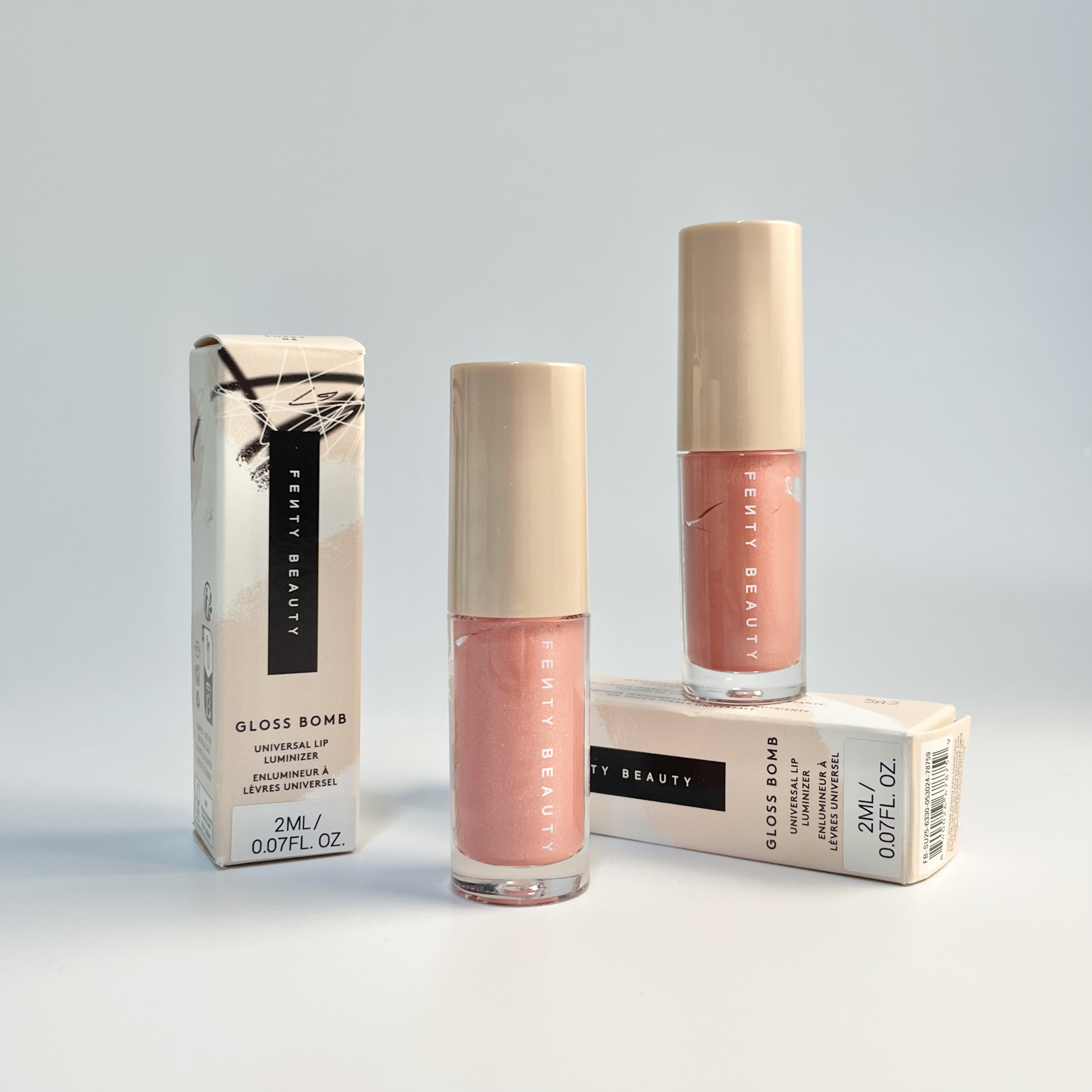 Gloss Bomb Universal Lip Luminizer  FU$$Y shimmering pink