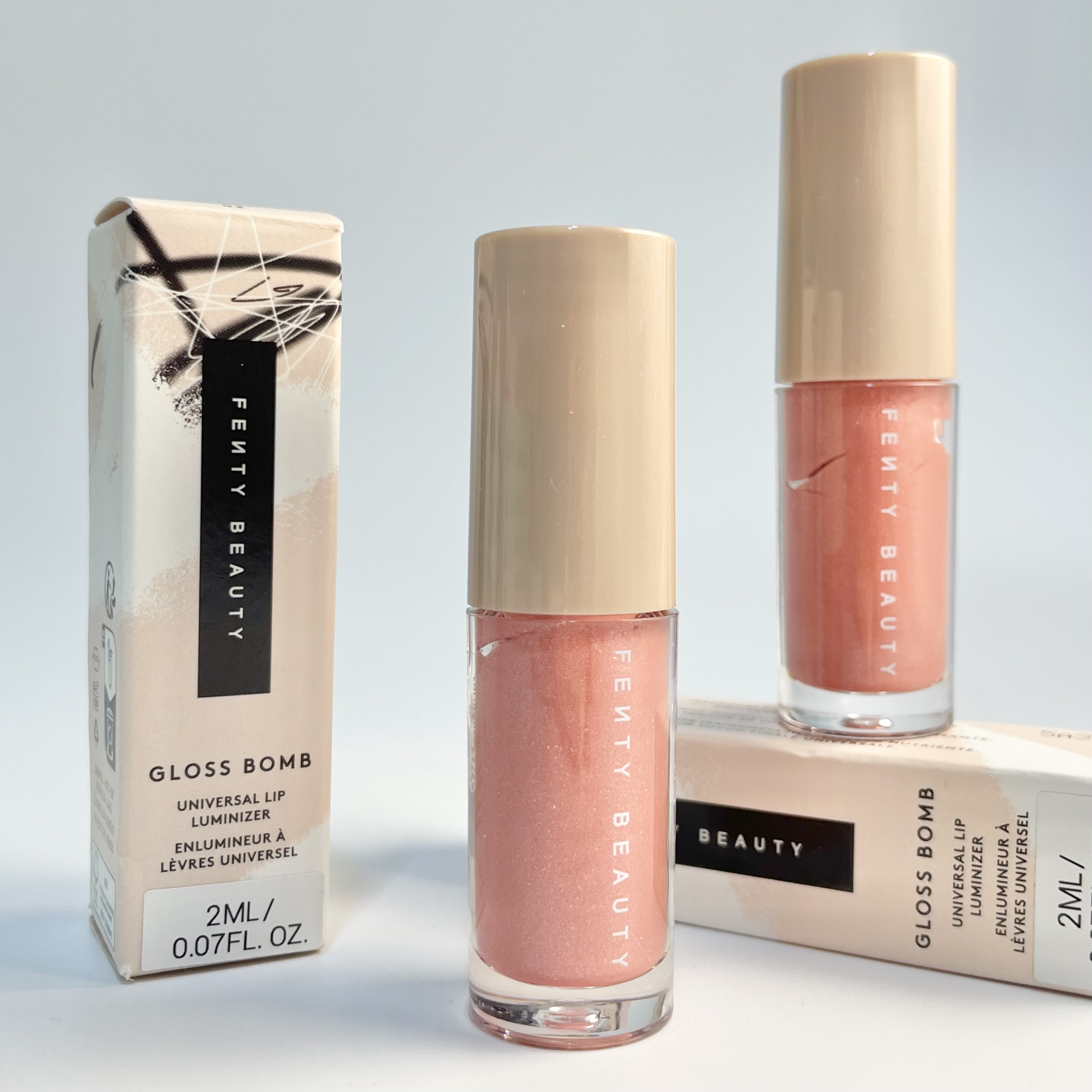 Gloss Bomb Universal Lip Luminizer  FU$$Y shimmering pink