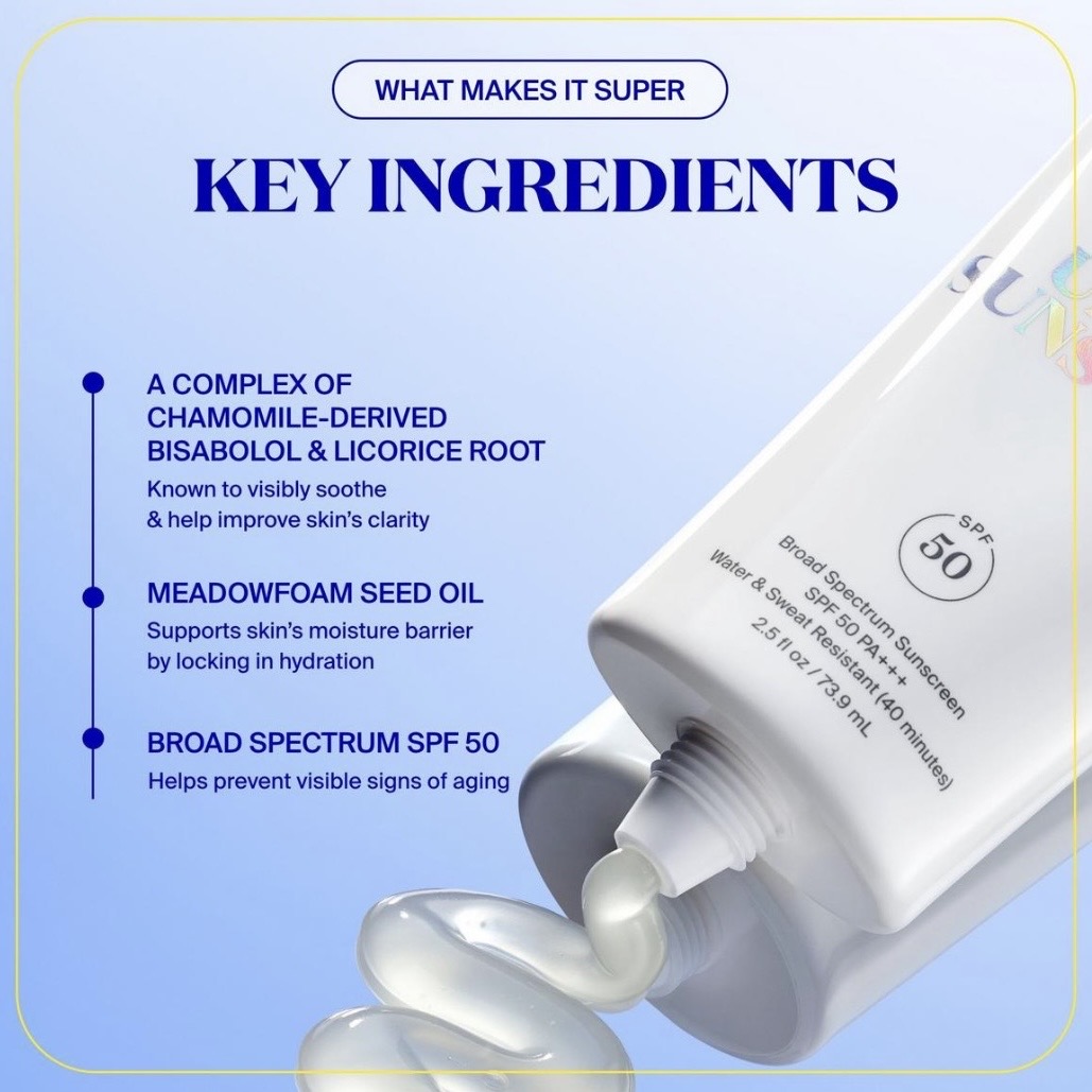 Unseen Sunscreen SPF 50 Invisible Sun Protection 20ml