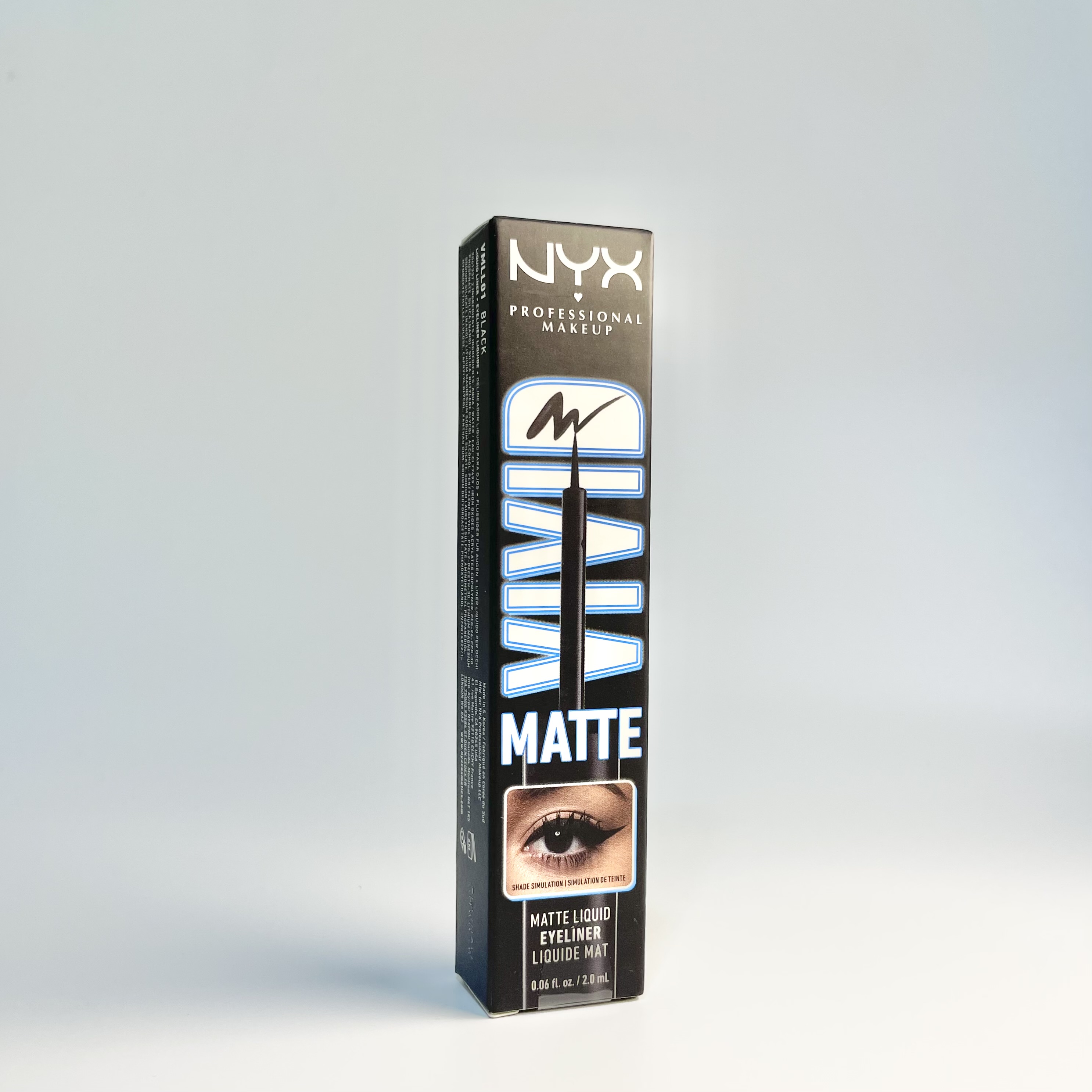 Vivid Matte Longwear Liquid Eyeliner in Black Full Size