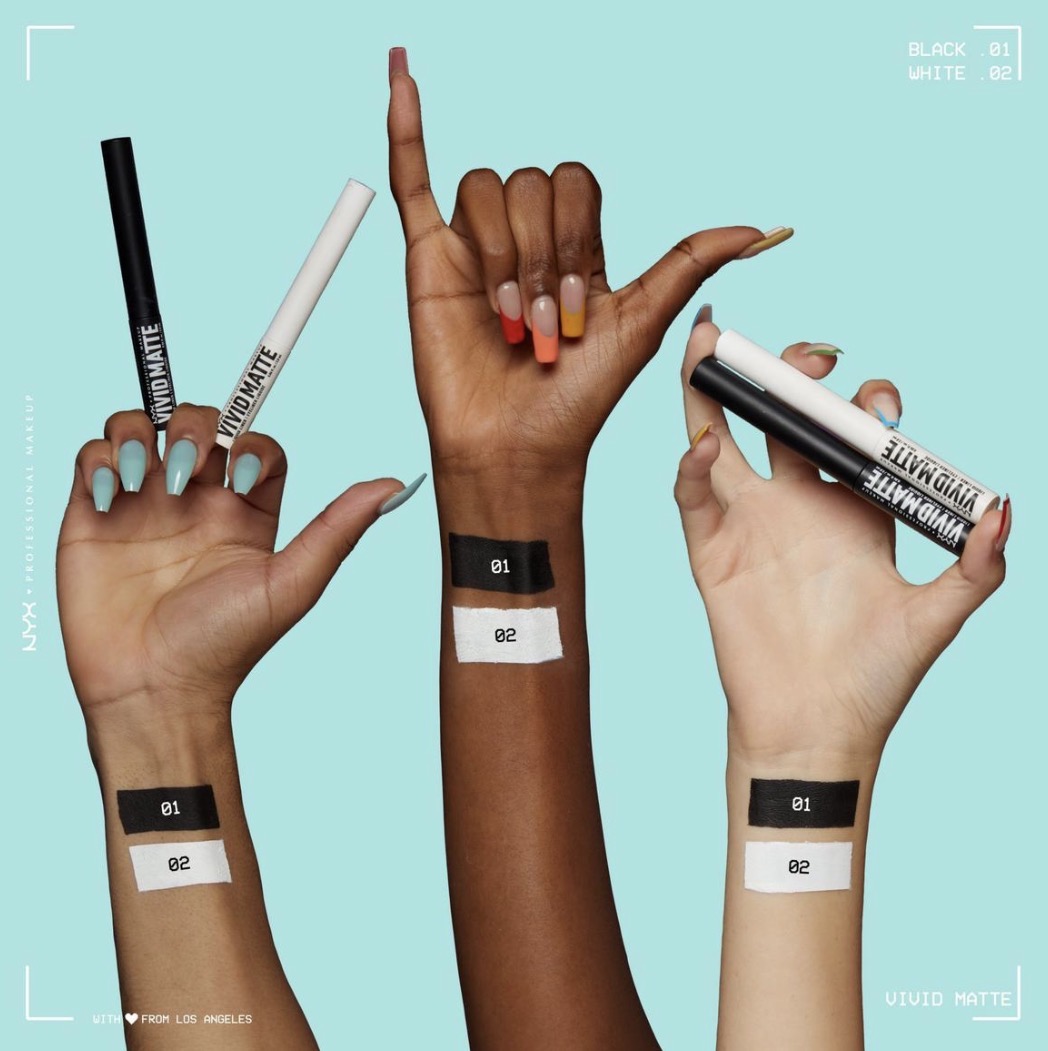 Vivid Matte Longwear Liquid Eyeliner in Black Full Size