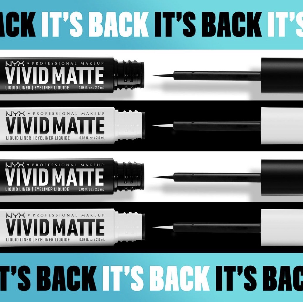 Vivid Matte Longwear Liquid Eyeliner in Black Full Size