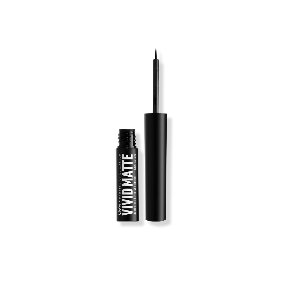 Vivid Matte Longwear Liquid Eyeliner in Black Full Size