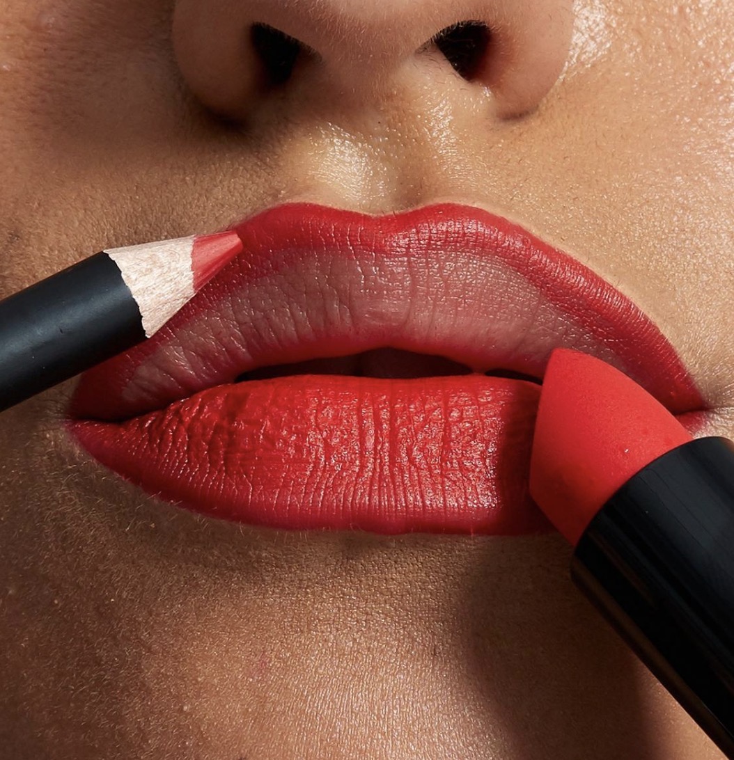 Suede Matte Lip Liner Lip Pencil Full Size  Cherry Skies