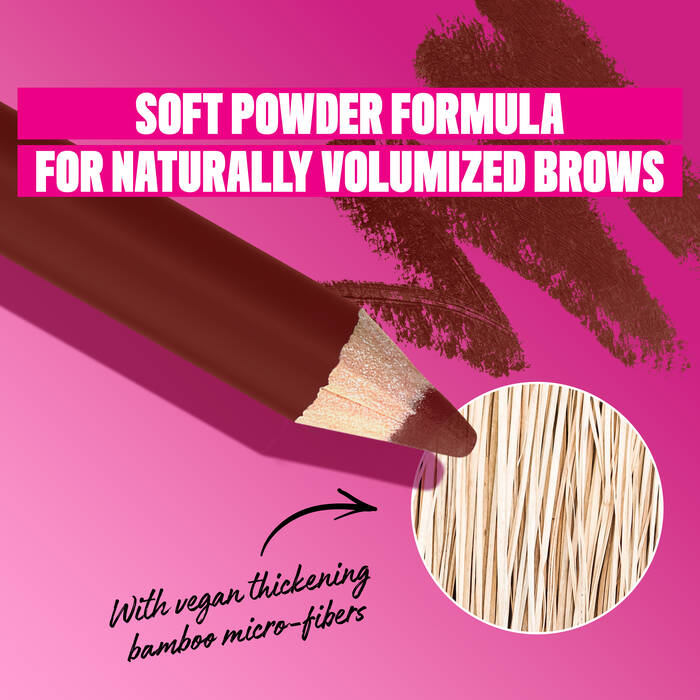 Powder Louder Brow Powder Pencil Black Cheery