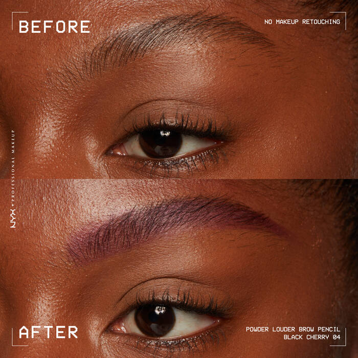 Powder Louder Brow Powder Pencil Black Cheery