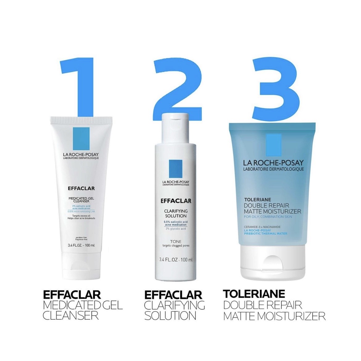 Effaclar Daily Acne Essentials Kit 100ml