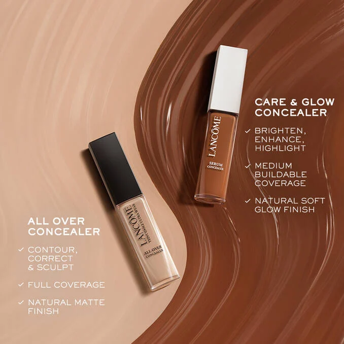 Teint Idole Ultra Wear Care & Glow Serum & All Over Full Coverage Concealer 250 BisqueW