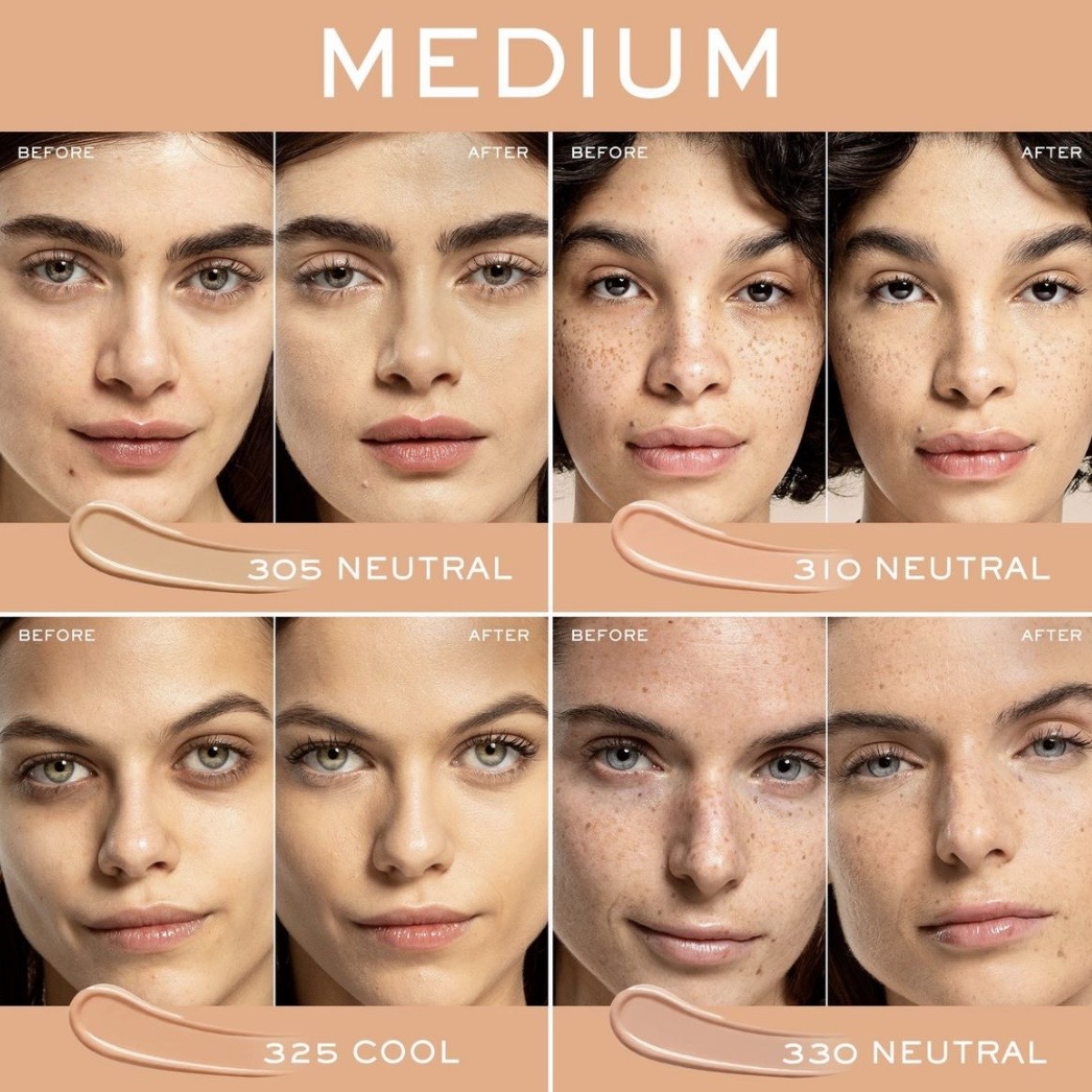 Teint Idole Ultra Wear Care & Glow Serum & All Over Full Coverage Concealer 305N