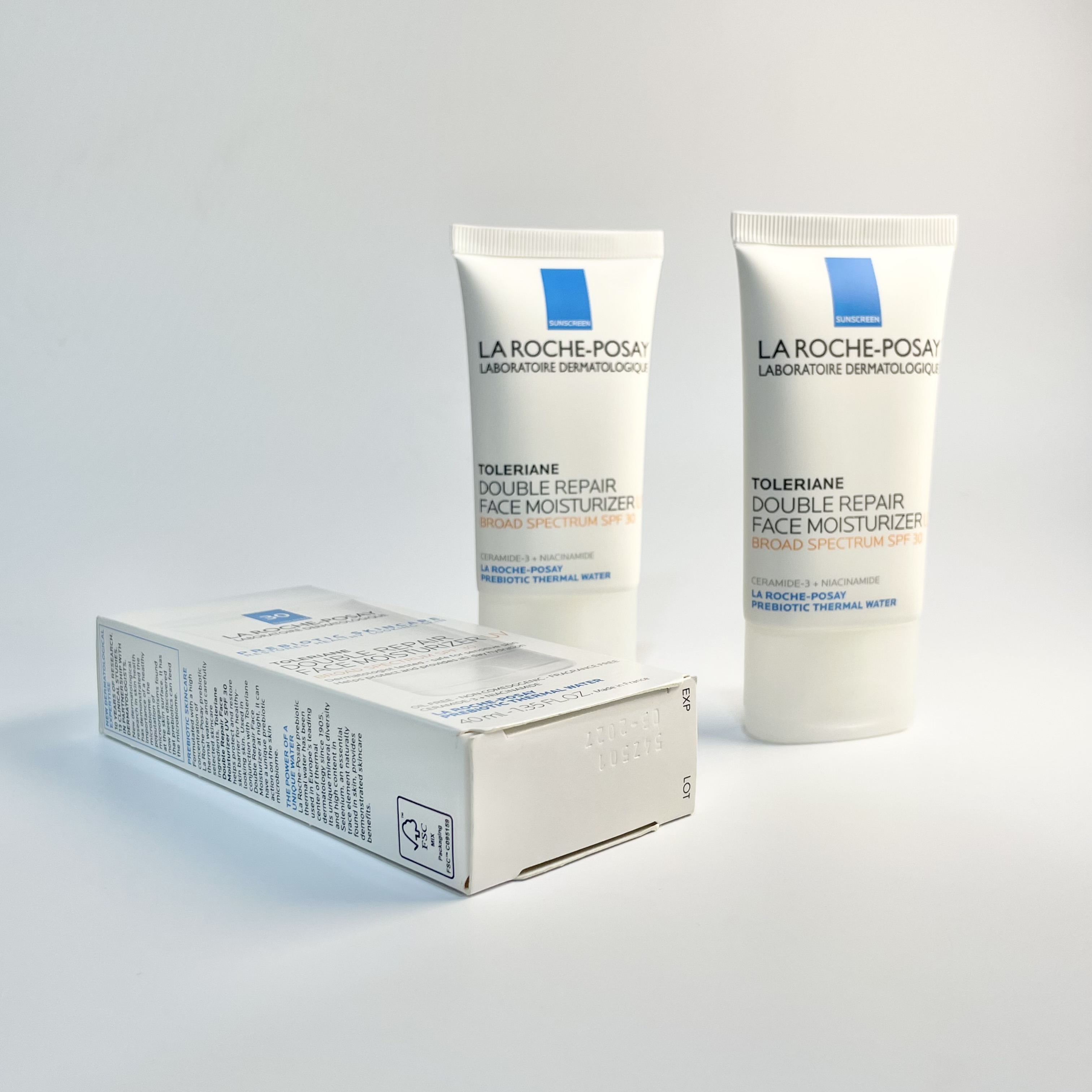 Toleriane Double Repair Facial Moisturizer with SPF 30 40ml