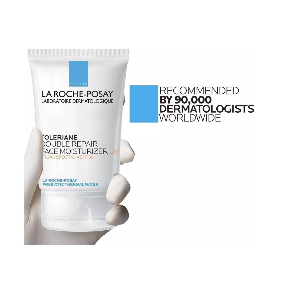 Toleriane Double Repair Facial Moisturizer with SPF 30 40ml