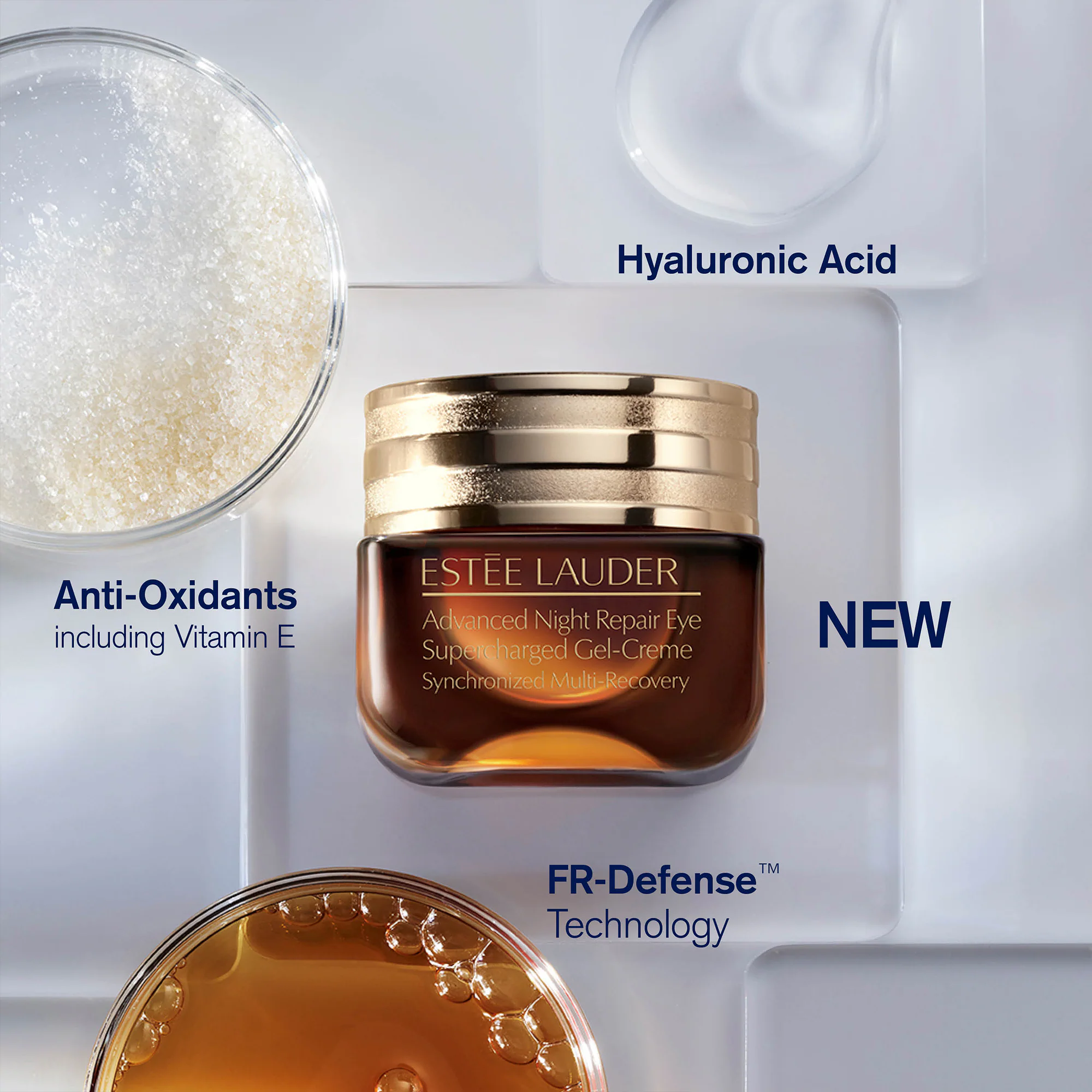 Advanced Night Repair Eye Supercharged Gel-Creme Synchronized Multi-Recovery Eye Cream 15ml