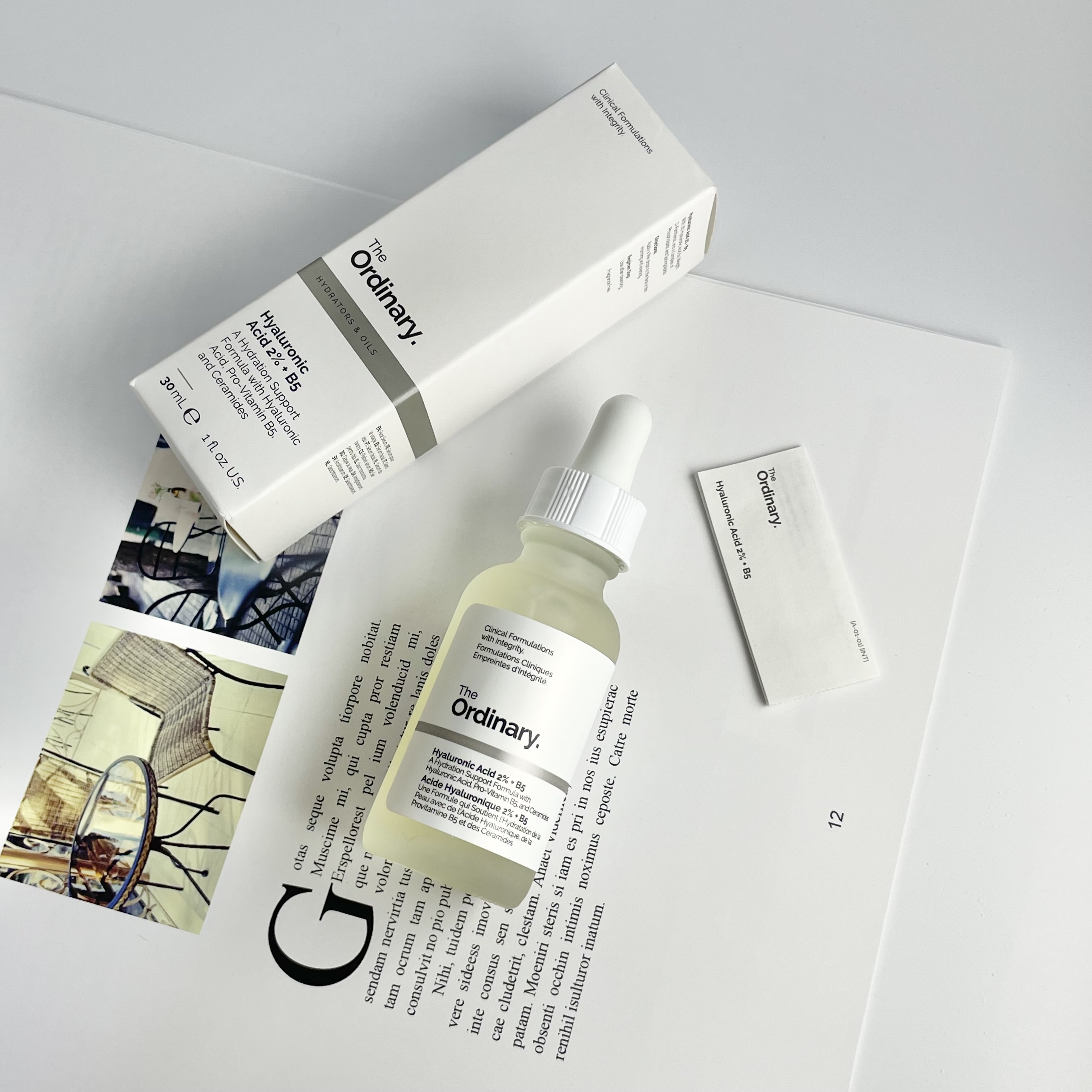Hyaluronic Acid 2% + B5 Hydrating Serum with Ceramides 30ml