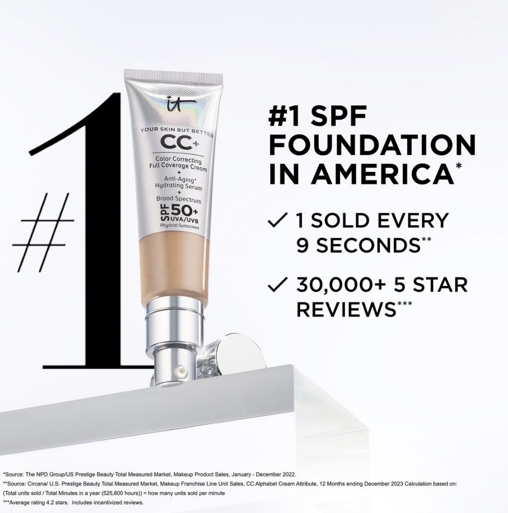 Mini CC+ Cream Foundation with SPF 50+ Medium