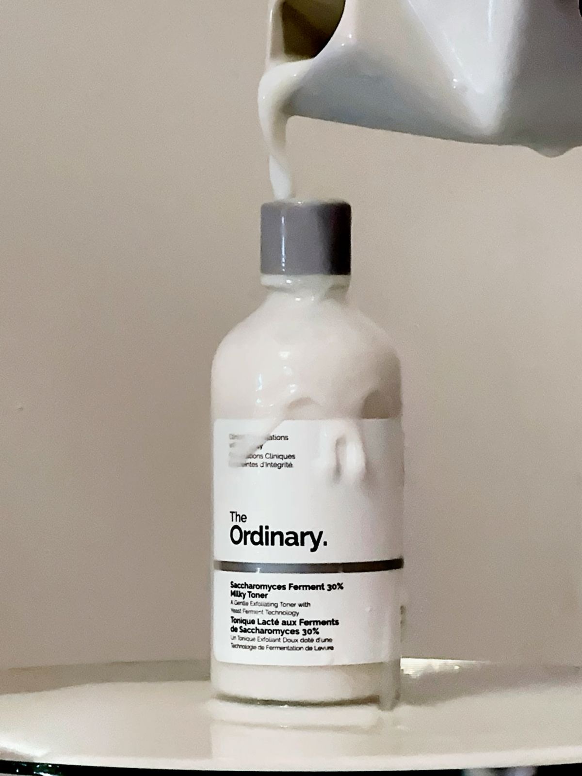 Saccharomyces Ferment 30% Milky Toner for Gentle Exfoliation and Hydration 100ml