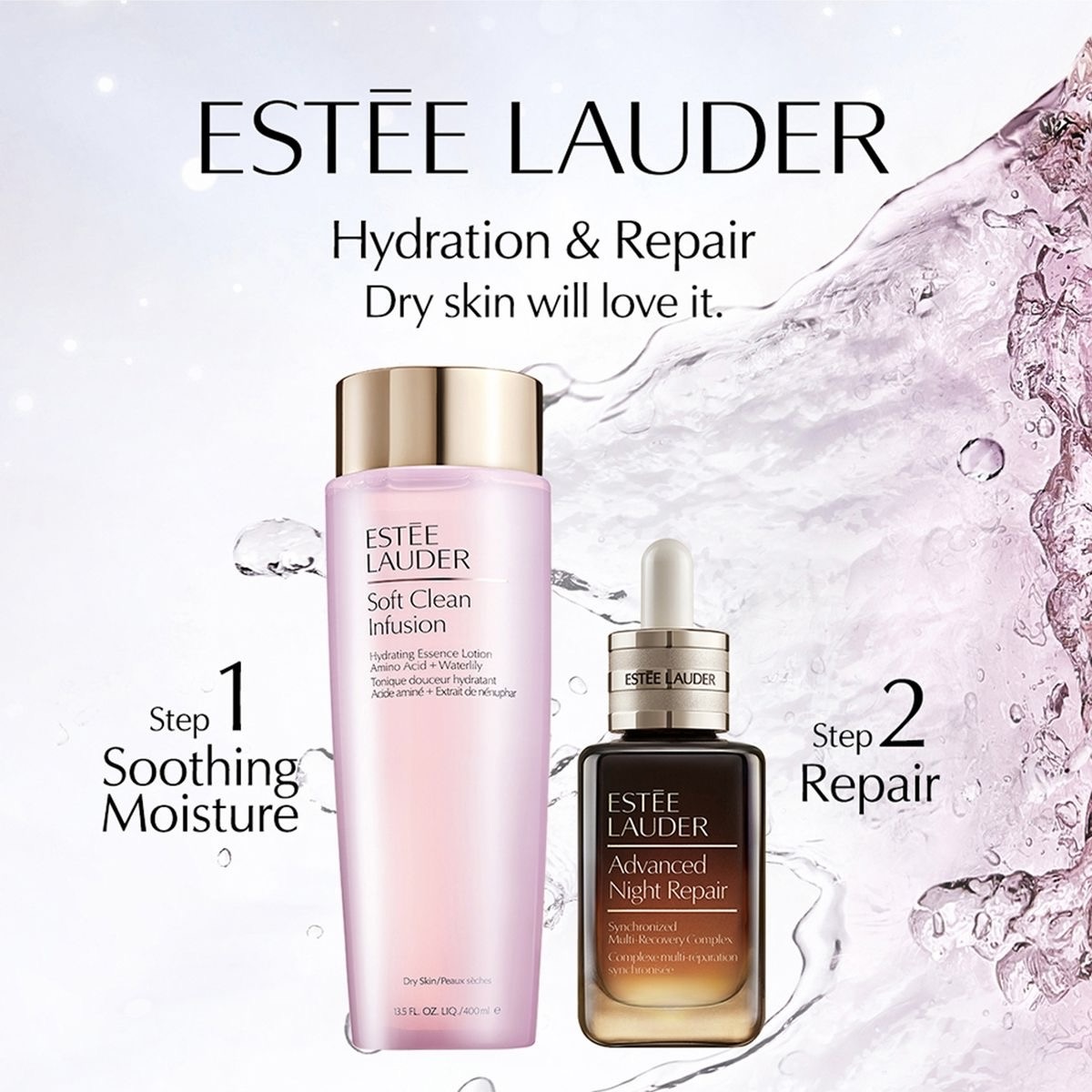 Soft Clean Infusion Hydrating Essence Treatment Lotion 400ml