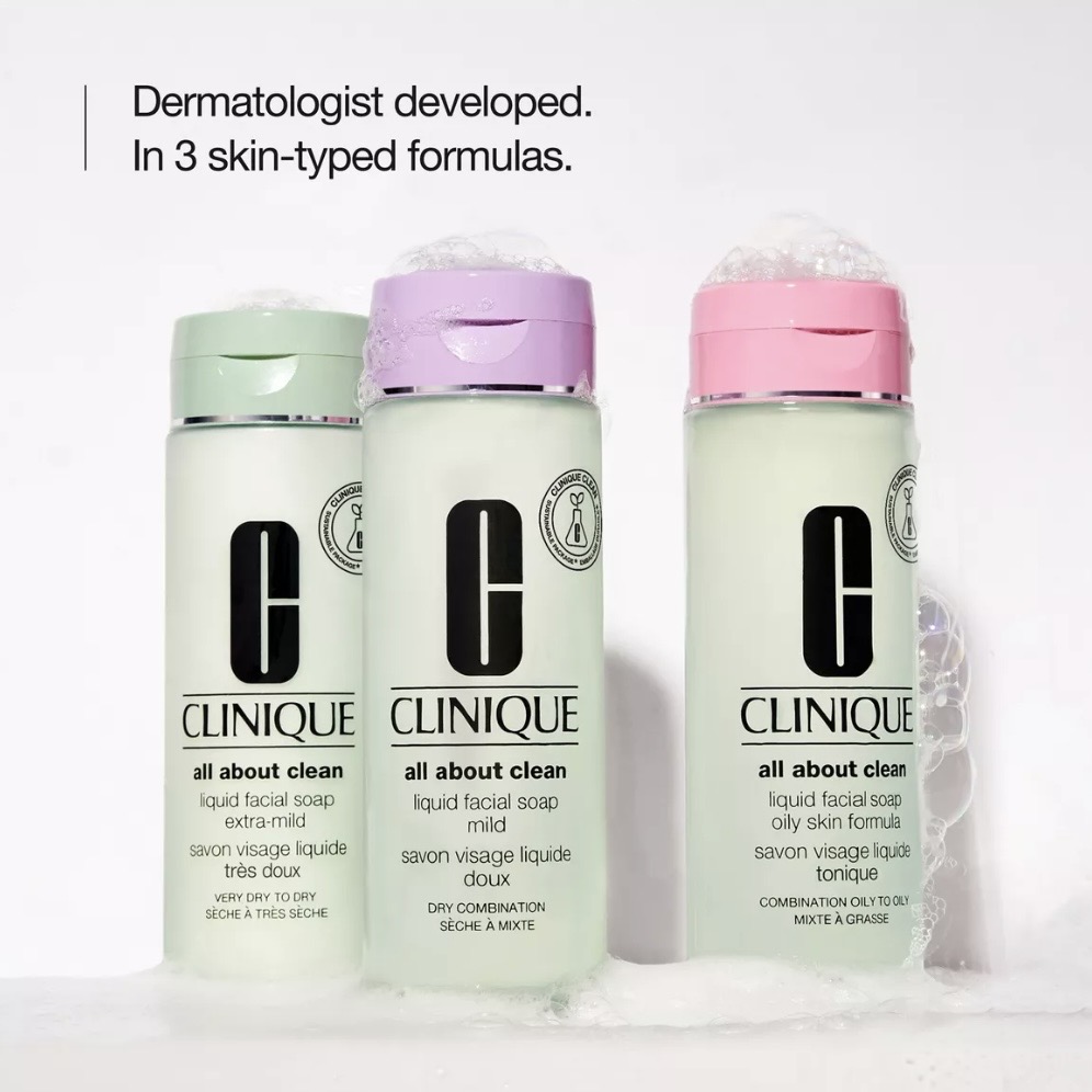Clinique All About Clean Liquid Facial Soap (Oily Skin Formula) 200ml