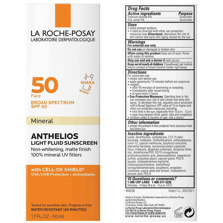 La Roche-Posay Sunscreens 50ml