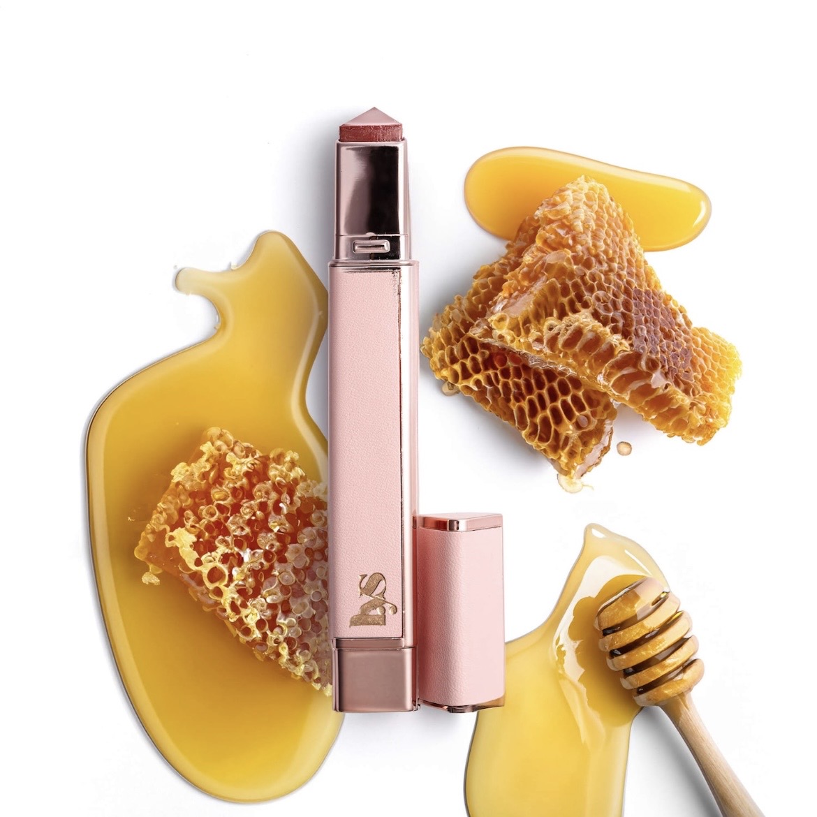 LYS Beauty Lip-Plumping Glossy Lip Balm Truthful (Nude)