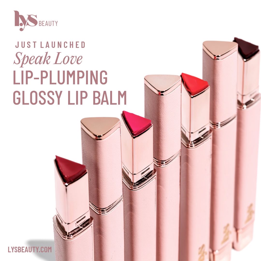 LYS Beauty Lip-Plumping Glossy Lip Balm Truthful (Nude)