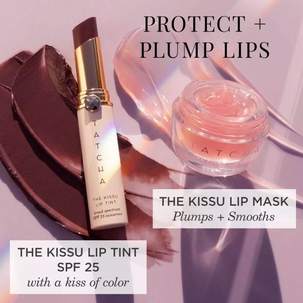 TATCHA The Kissu Hydrating & Plumping Lip Mask 0.17oz
