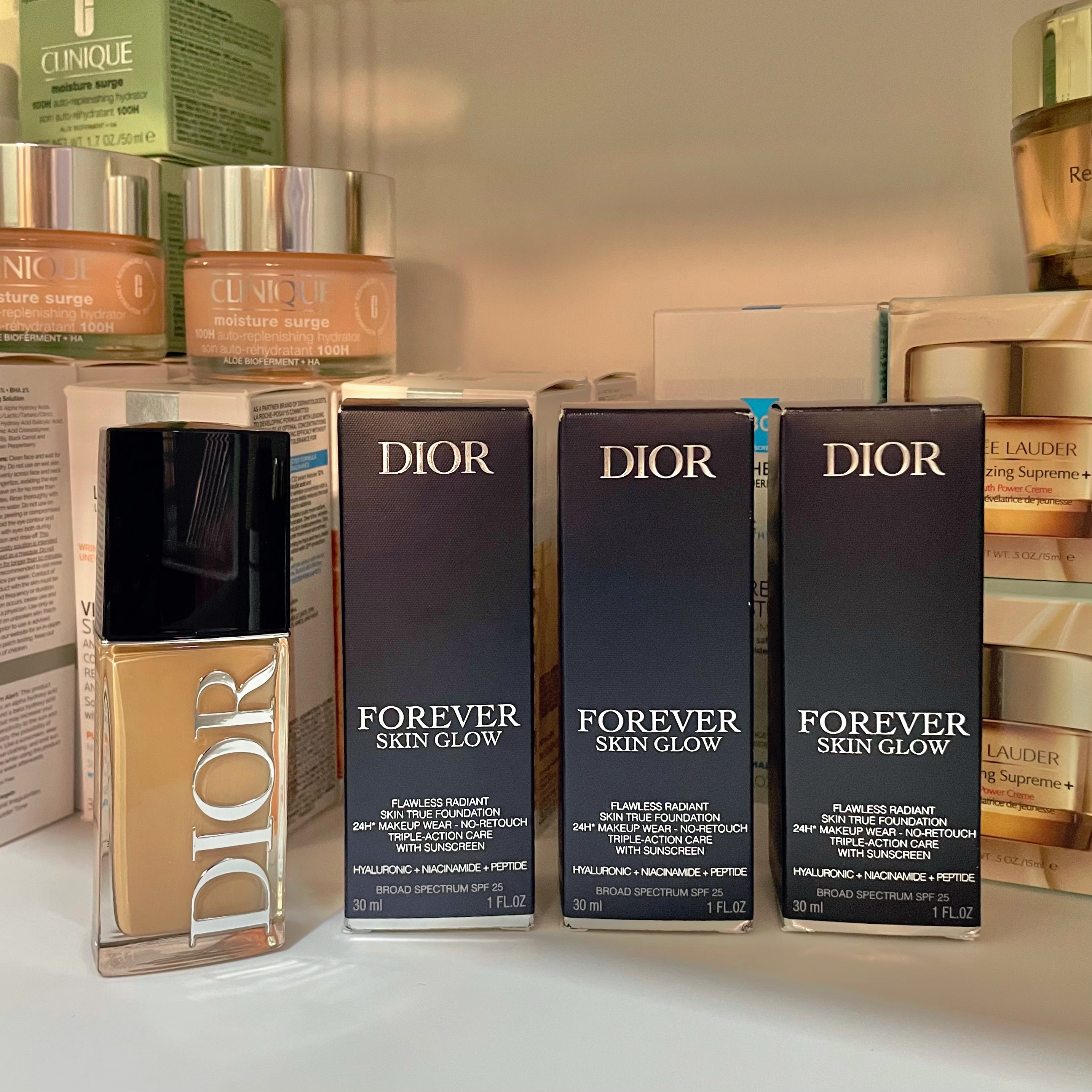 Dior Forever Skin Glow Foundation  2W Warm