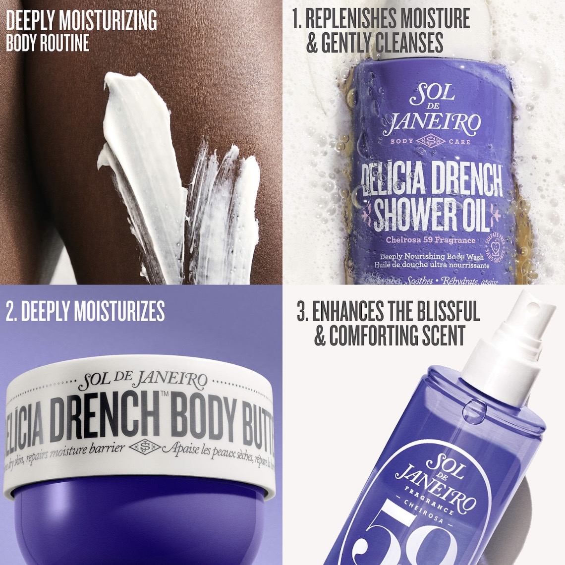 SOL DE JANEIRO Delícia Drench Body Wash (Shower Oil) 90ml