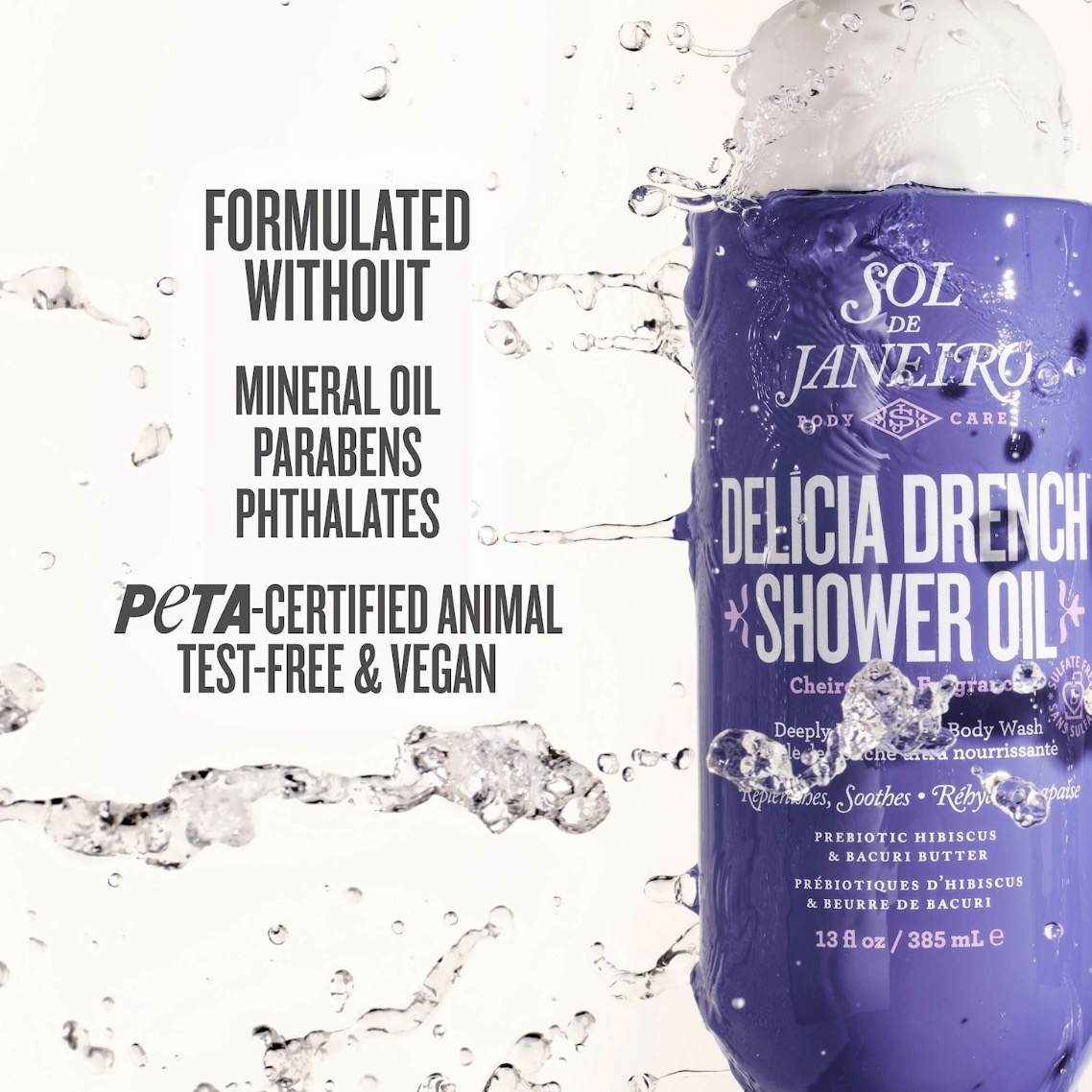 SOL DE JANEIRO Delícia Drench Body Wash (Shower Oil) 90ml