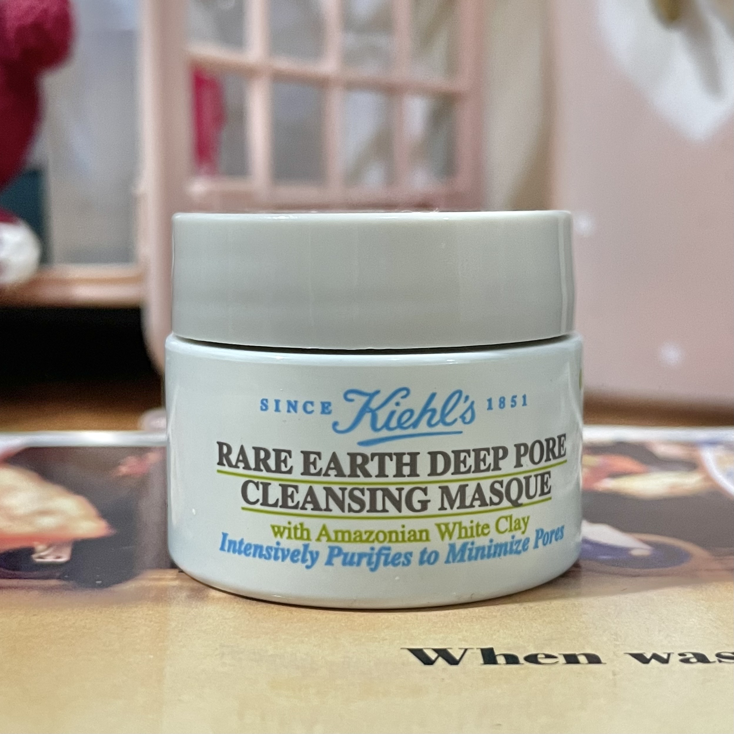 Kiehl’s Rare Earth Deep Pore Cleansing Masque 15ml