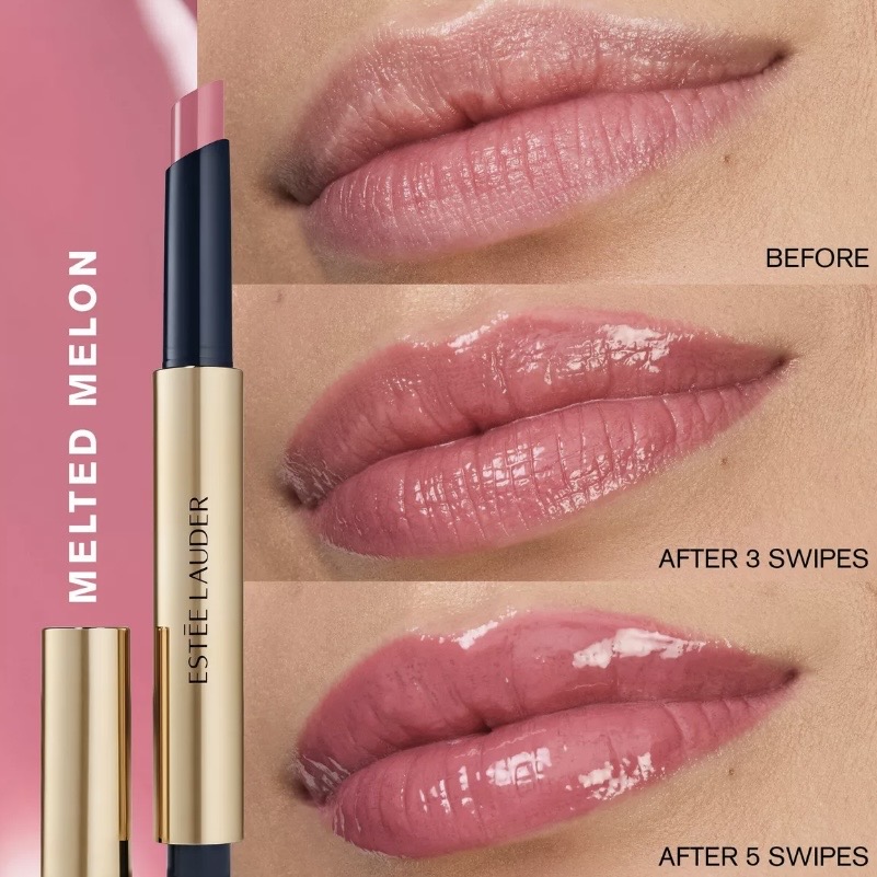 Estée Lauder Pure Color Melt-On Glosstick Lip Gloss Melted Melon