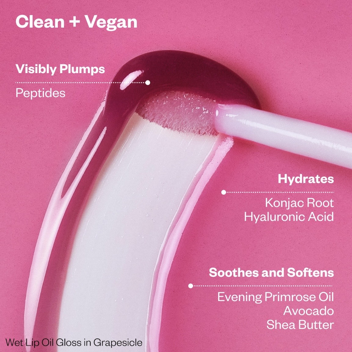 Kosas Lip Oil  Jellyfish - clear
